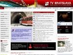Webstránka pre TVBA - Televízia Bratislava