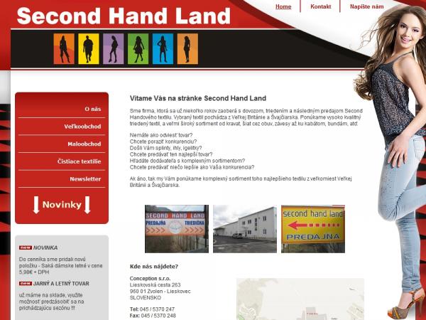 Second Hand Land - Conception